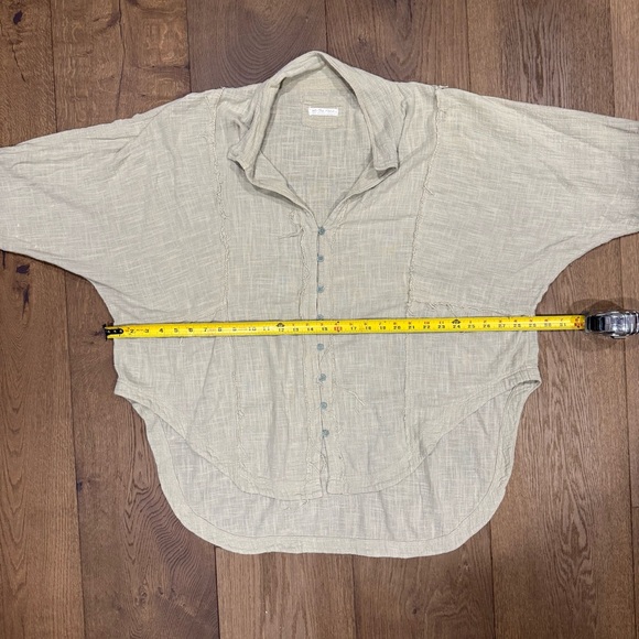 We The Free Soft Cream Button Down Shirt - Picture 10 of 11